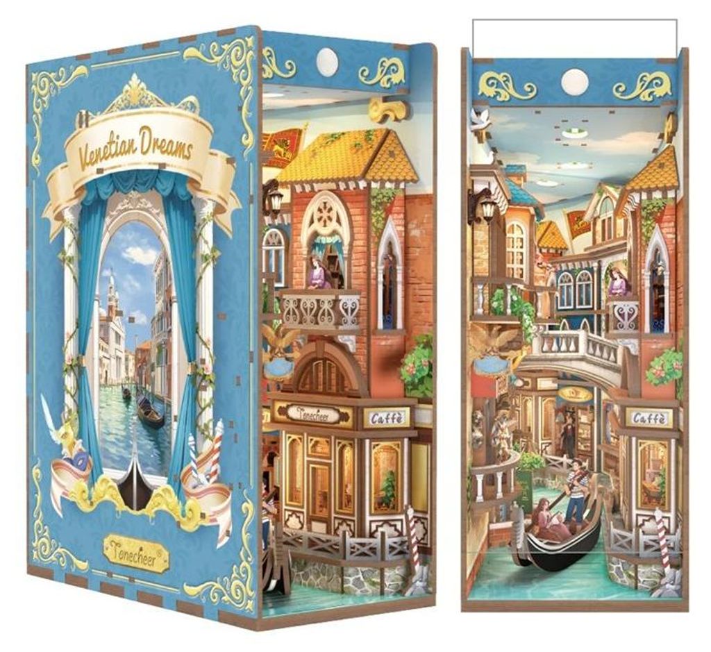 3D puzzle, knižní záložka Venetian Dreams, Tonecheer, Obrázek produktu 