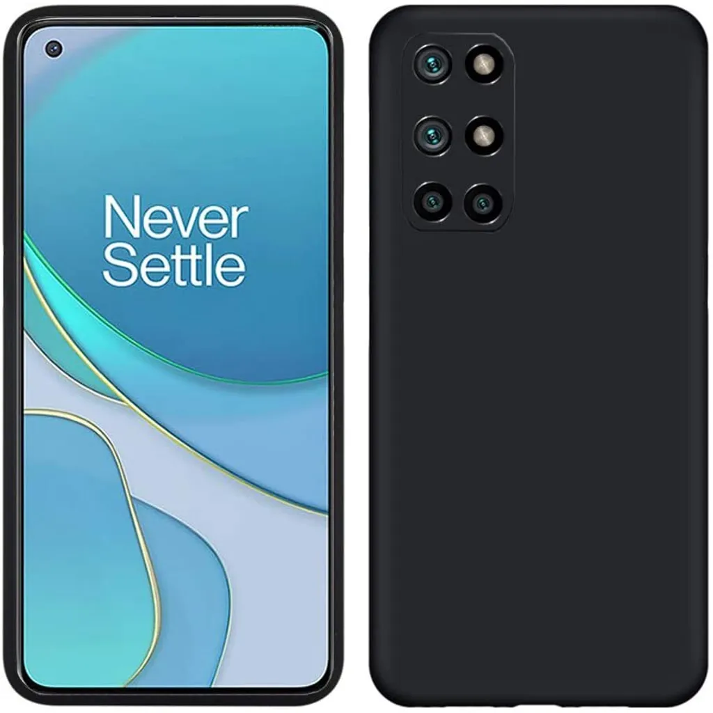 OnePlus 8T Custodia in Silicone Liquido - Sicura per Bambini e Lavabile