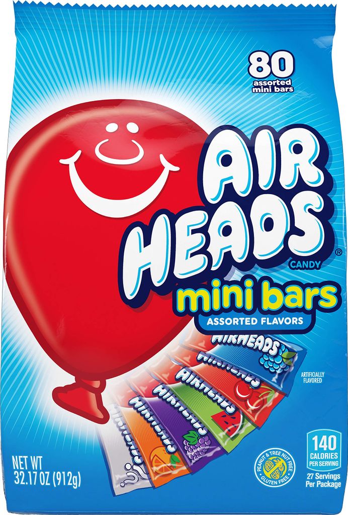 Airheads Bars Mini Assorted 80 Pack (Einzelpackung mit Produktbild 