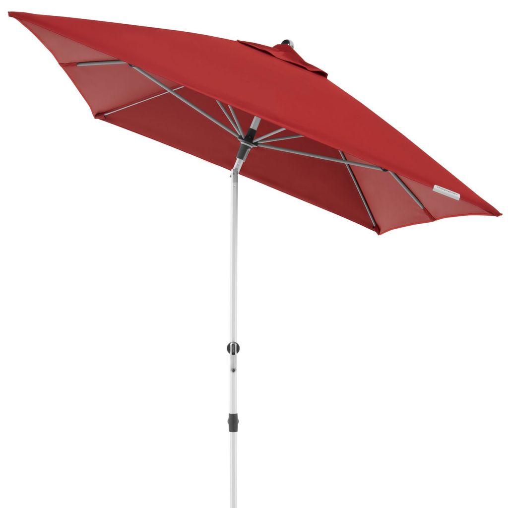 Doppler Expert Auto Tilt 220 x 140 cm Sonnenschirm 6 Farbvarianten 437441 Mittelmastschirm 833 Bordeaux