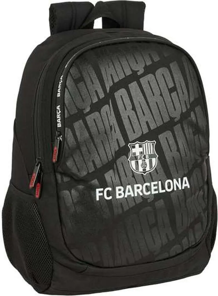 Cartable F.C. Barcelona Noir 44cm - Sac Scolaire Robuste et Spacieux