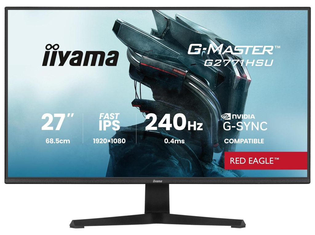 iiyama G-Master G2771HSU-B1 Red Eagle, Gaming-Monitor, (FullHD