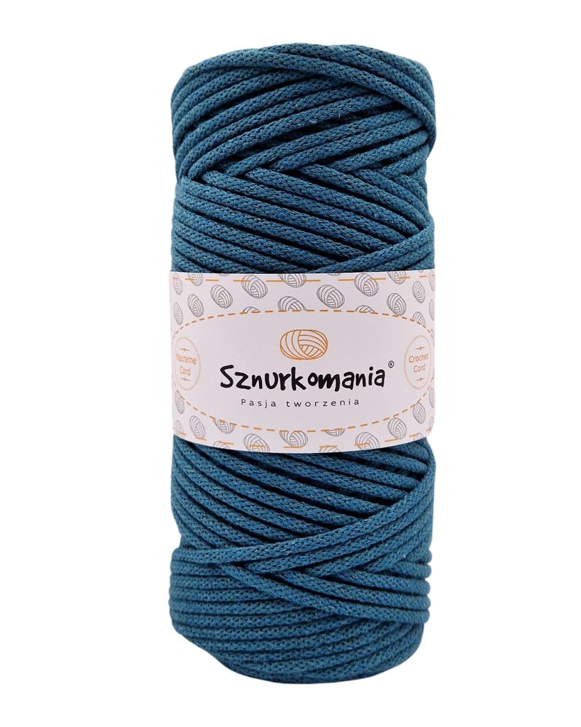 Baumwollkordel mit einem Kern 3mm 100m, Makrameegarn, Produktbild 