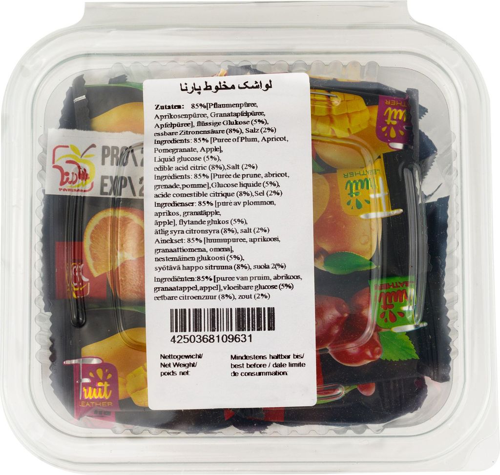 Pamir - Fruchtleder Einzeln verpackt 300gr Produktbild 1