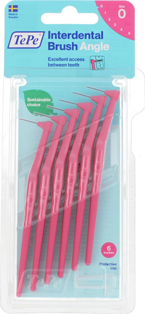 TePe Angle IDB rose 0,4, 5 pcs. Brosses interdentaires Image du produit 