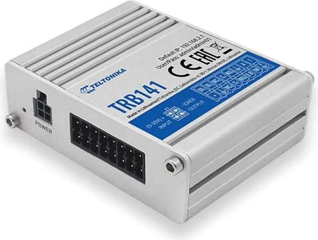 Teltonika TRB141 Passerelle LTE Cat 1 avec Entrées Sorties Numériques