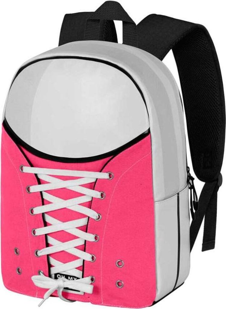Oh My Pop! Rucksack Fuchsia-Sneakers