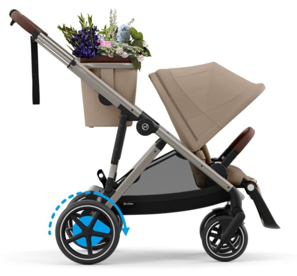 CYBEX e-Gazelle S, Betthimmel, Traditioneller Kinderwagen, Produktbild 