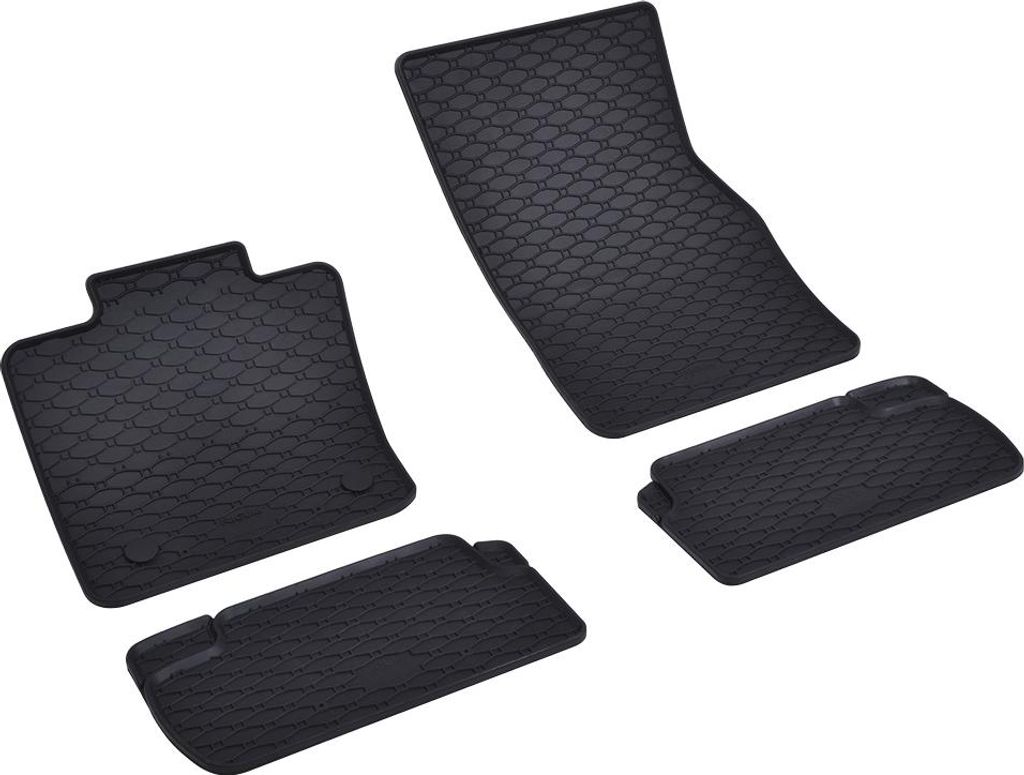 Rigum Gummi Fußmatten Set für Mini Cooper F55 / F56 / F57 Cabrio, Bj. 3/2014-