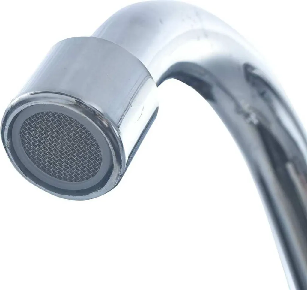 Lave-mains en Acier Inoxydable Robuste Pose Libre avec Crédence