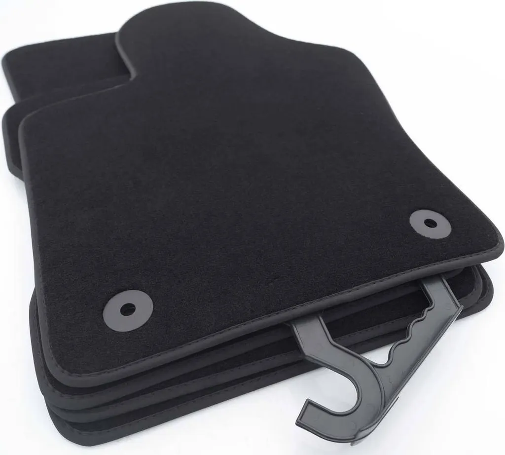 Set Tappeti Auto Jeep Compass 2021-2026: Velluto Nero Luxury