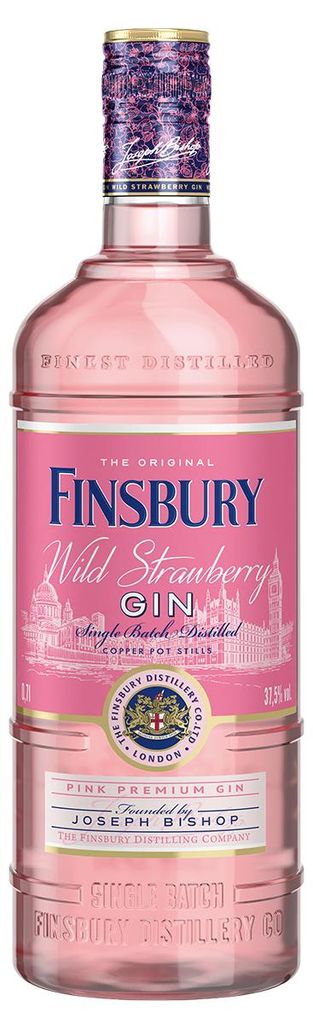 Finsbury Wild Strawberry Gin 37,5% obj Obrázek produktu 