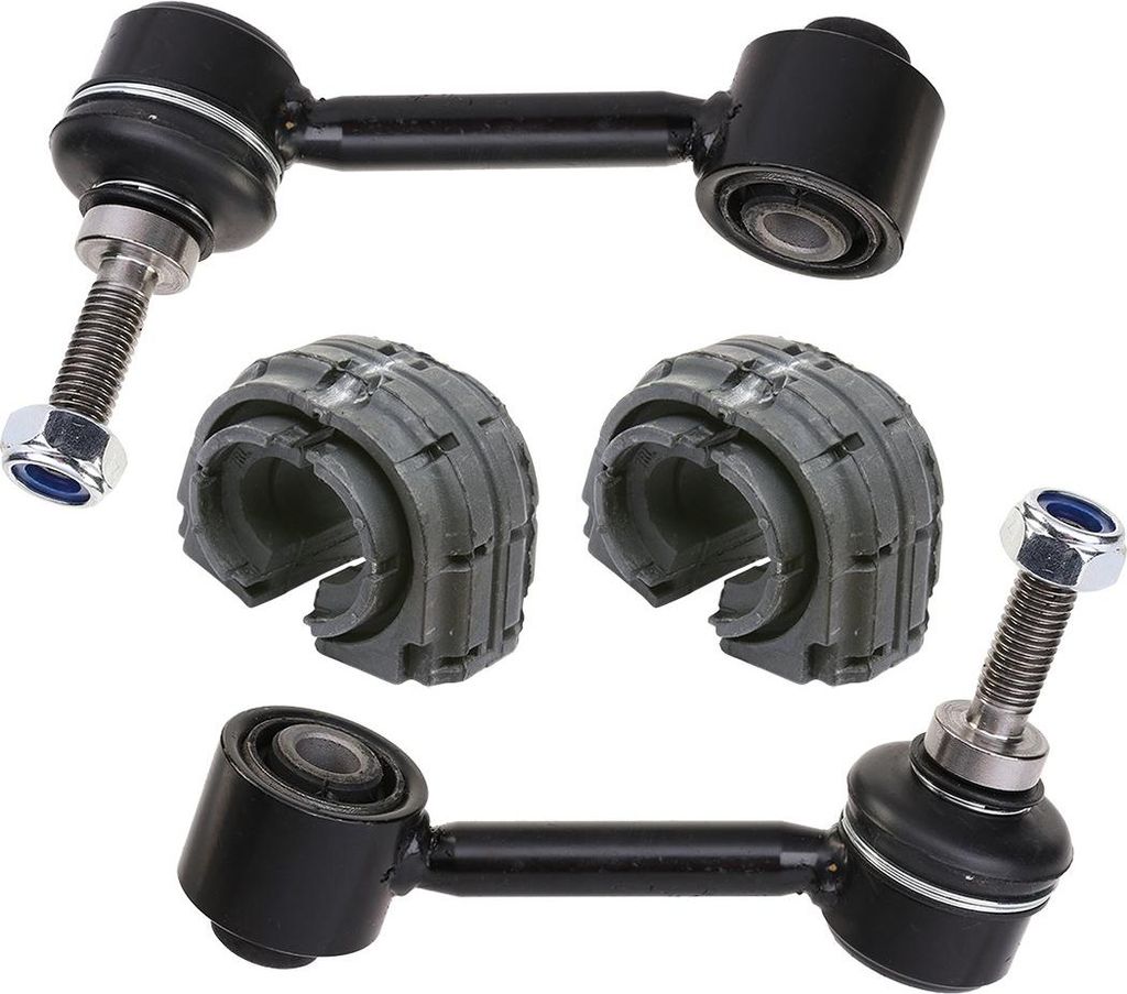 RIDEX 1097S0107 Stabilisatorlager Reparatursatz für VW GOLF VI (5K1) Hinten Links Hinten Rechts 20,7mm Gummilager
