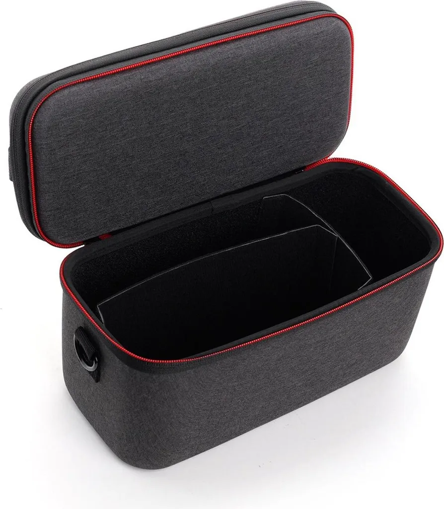 Housse rigide Nintendo Switch 2 antichoc pour station et chargeur, Noir