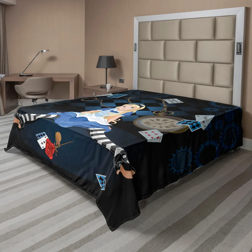 Drap de Lit Alice Anti-Pli et Doux, Fini les Draps Ternes 205 cm