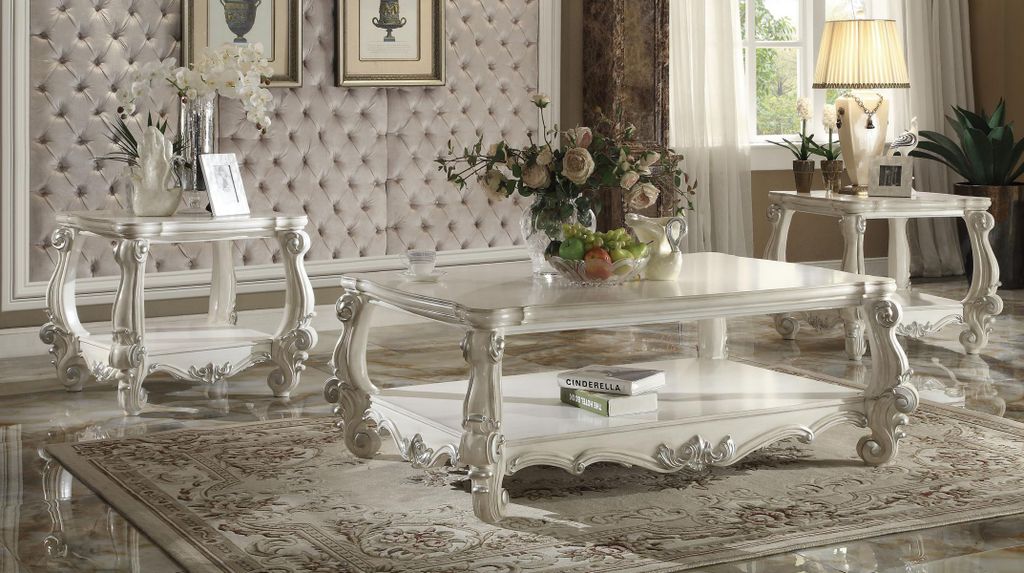 Edler Designer Klassischer Couchtisch Beistelltisch Tisch Holz Barock 150x100cm