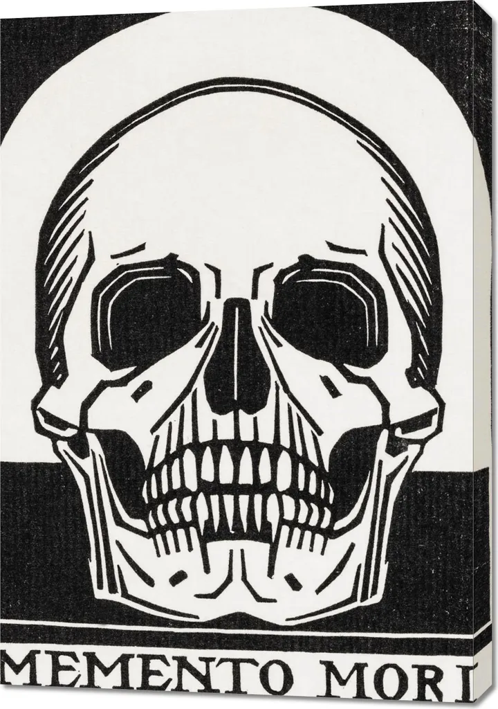 Grand Tableau Vintage Memento Mori 70x100 cm Toile Julie de Graag