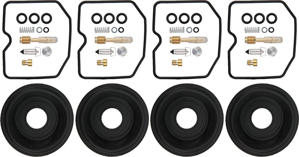 4 Sätze Vergaser Rebuild Fix Kit Vergaser Überholung Fit für Suzuki GSF600S BANDIT 1996-2003
