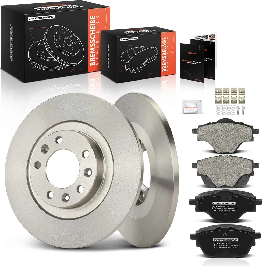 Disques et Plaquettes de Frein Arrière pour Stopper les Bruits Citroën DS7