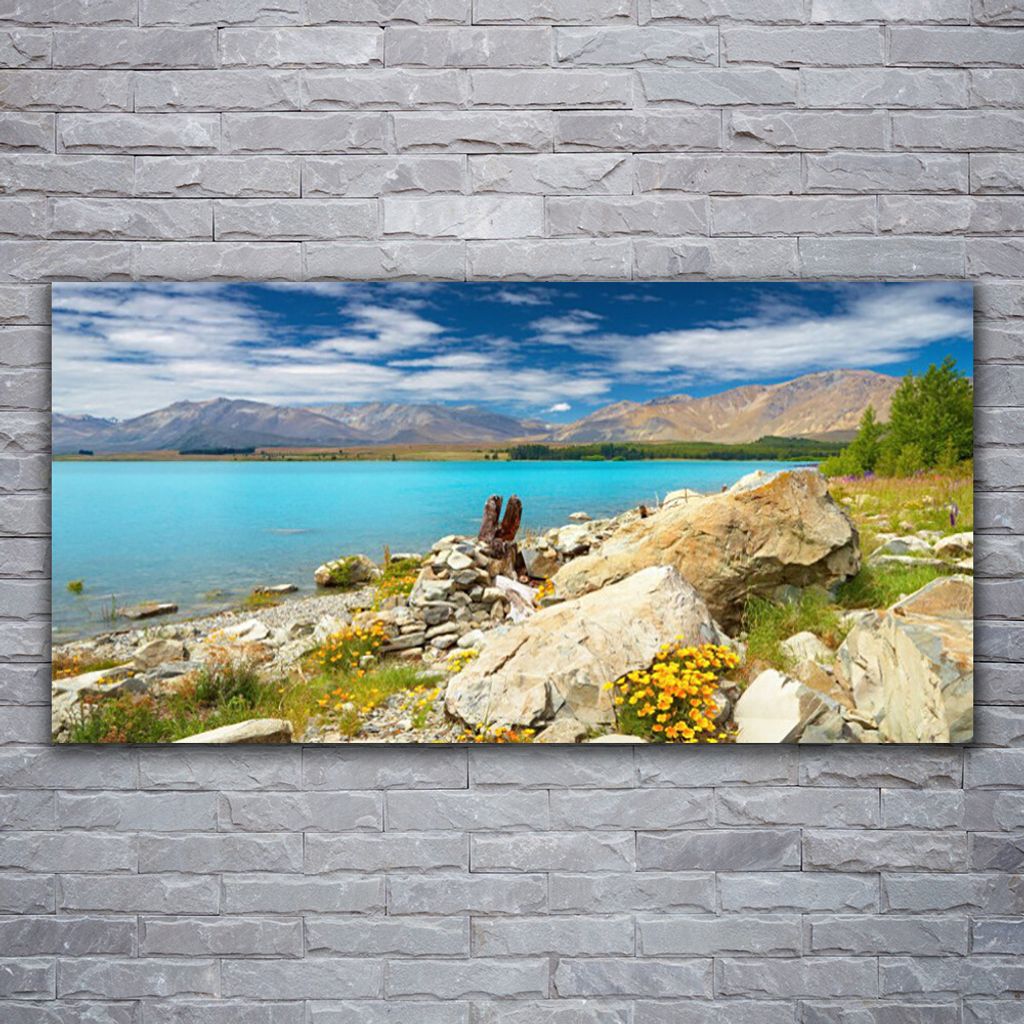 Glasbilder 120x60 Wandbild Druck auf Glas Meer Landschaft
