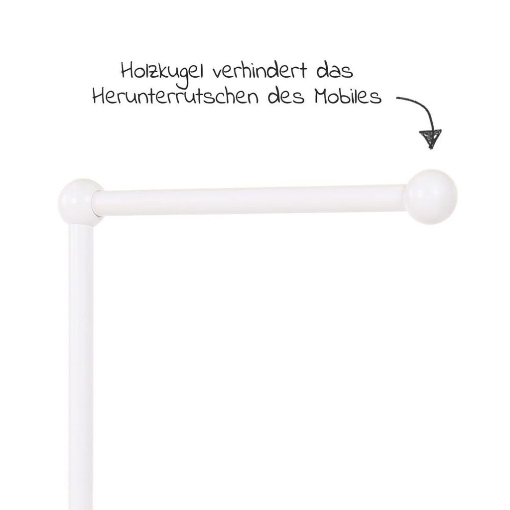 babybay Mobilehalterung für alle Modelle mit Rundstäben - Produktbild 8