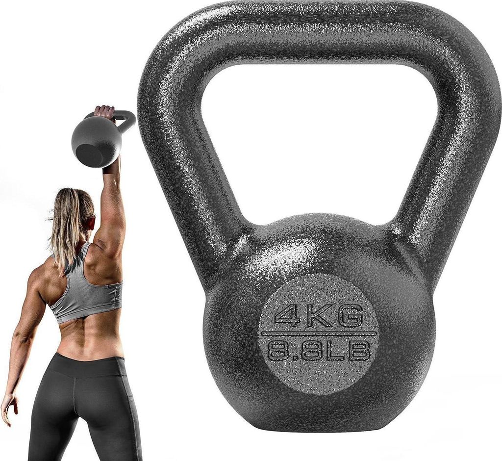 PROIRON Kettlebell aus Gusseisen 4kg 8kg 12kg 16kg 20kg Produktbild 
