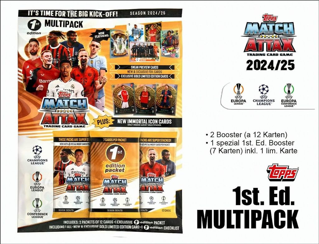 durchgeknallt to UEFA CHAMP.L24/25 STARTER PACK STARTER Produktbild 