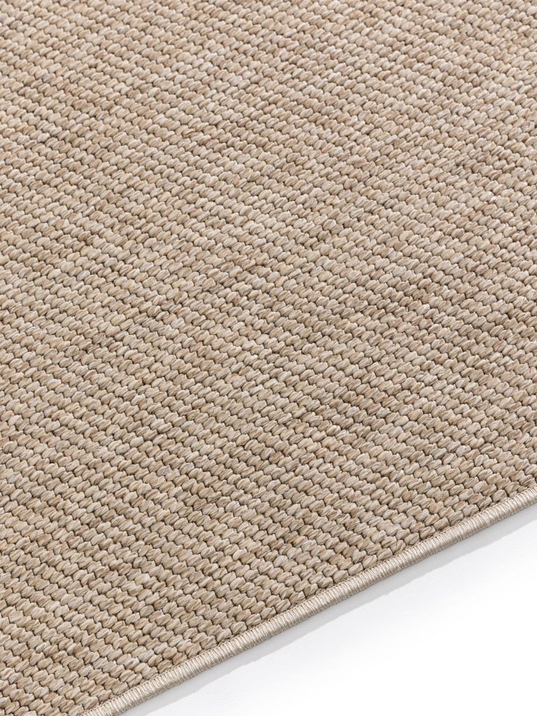 benuta In- & Outdoor Teppich Iowa Taupe 300x300 cm
