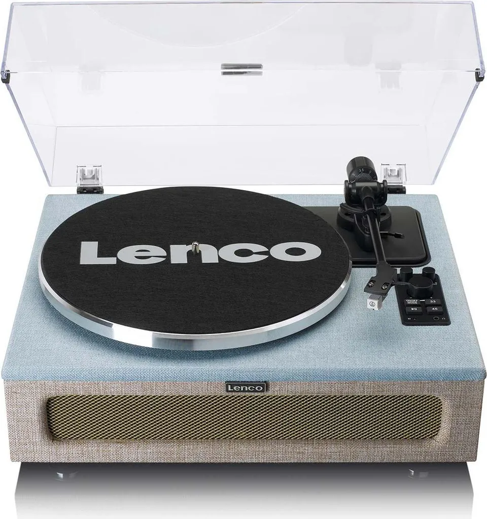 Platine vinyle Lenco LS-440 avec 4 haut-parleurs intégrés et Bluetooth