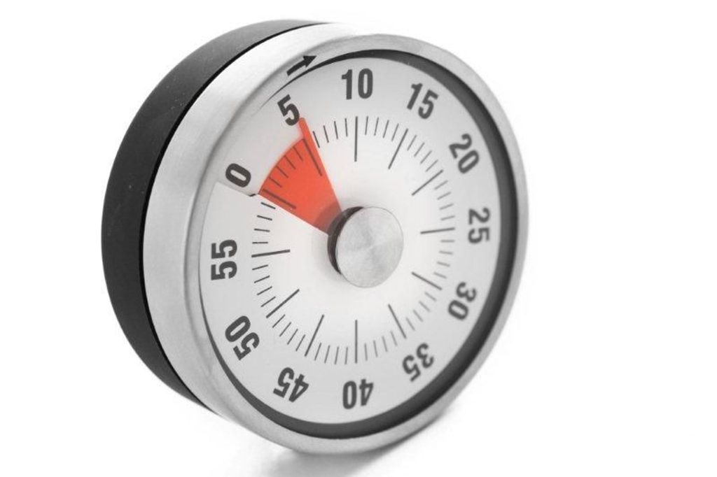 HENDI Analoger Küchenwecker 60 Min. Genauigkeit 1 Min. Magnetisch