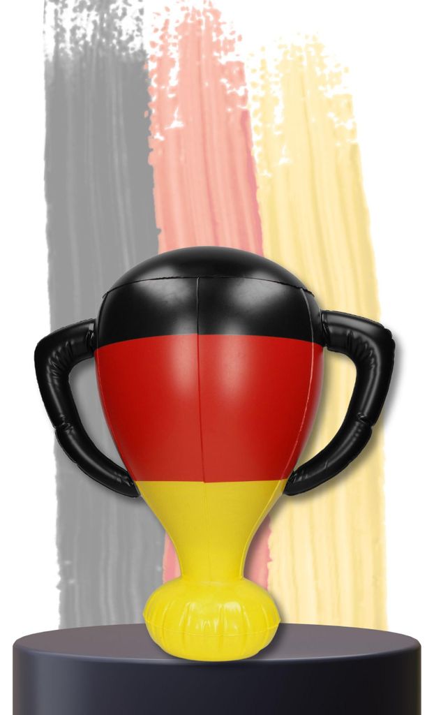 Trofeo gonfiabile con i colori della Germania - Articoli Immagine del prodotto 