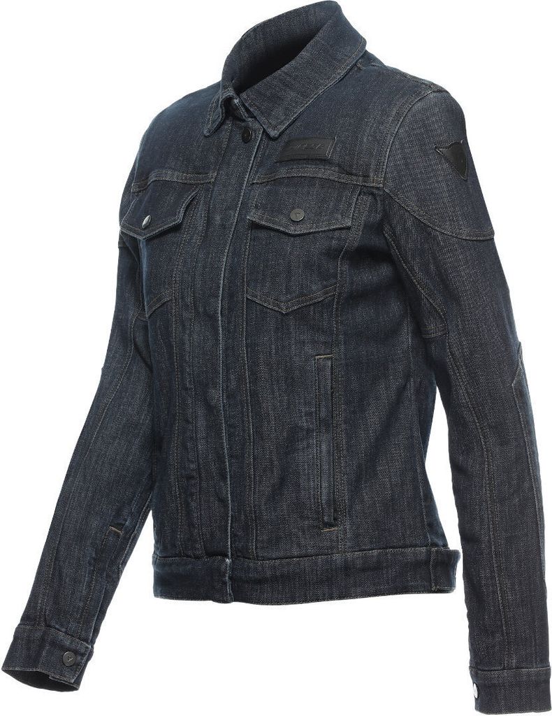 Dainese Denim Tex Damen Motorrad Textiljacke, dunkelblau, 52