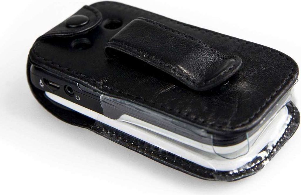 Etui en cuir avec clip ceinture pour Doro 610 Image du produit 