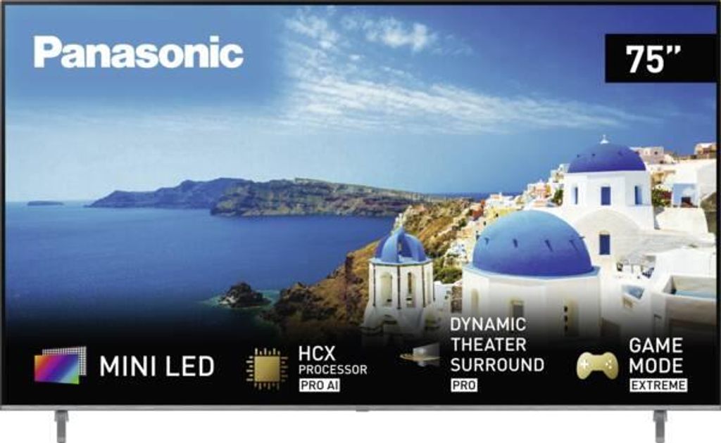 Panasonic LED-TV - TX75MXF977 silber 189cm 4K UHD, Smart TV