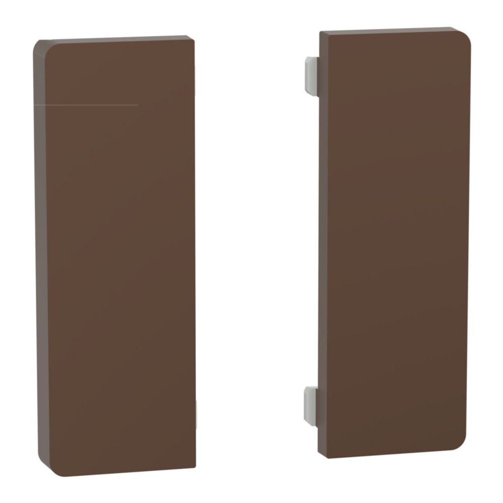 Merten MEG6192-6052 Tastsensor Flex, KNX, System Design, 2fach, Wippe, Moccametallic