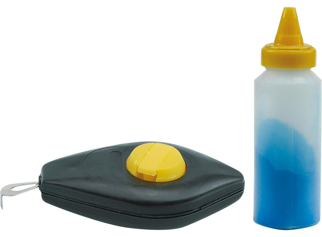 Markierschnur mit blauer Kreide, 115 g Kreide inklusive