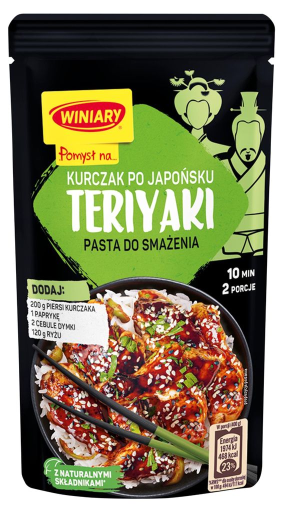 WINIARY Pomysł na... Kurczak po japońsku Teriyaki 65g Zdjęcie produktu 