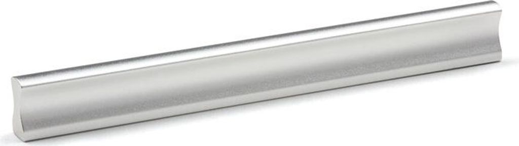 Jakoto 128 Möbelgriff aus mattem Chrom + Schrauben