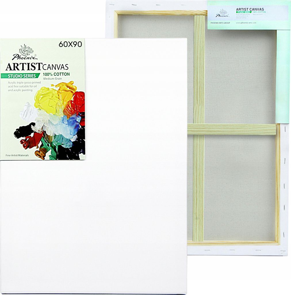 Malerei Leinwand Substrat 60x90 cm Baumwolle Leinwand Produktbild 