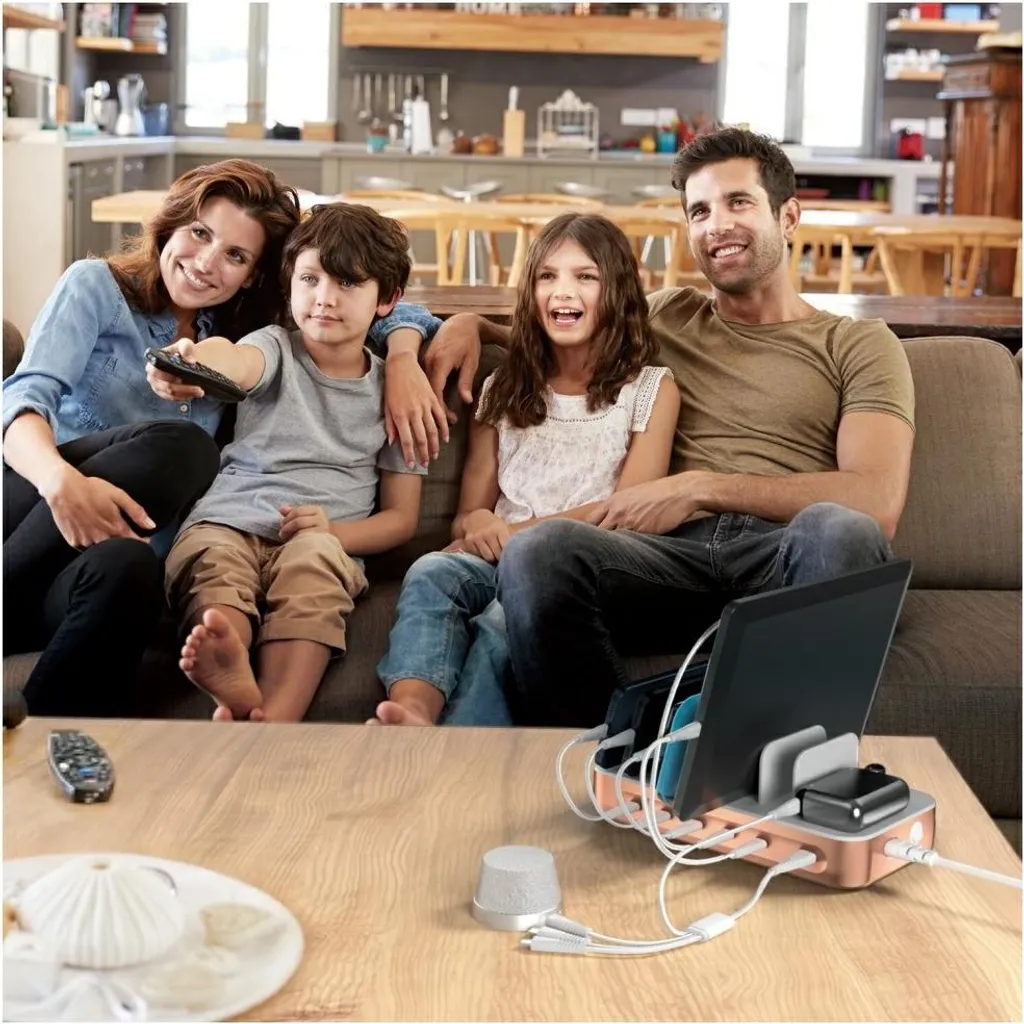Station de recharge 4Smarts Multi-Dispositifs avec Charge Rapide USB - 10