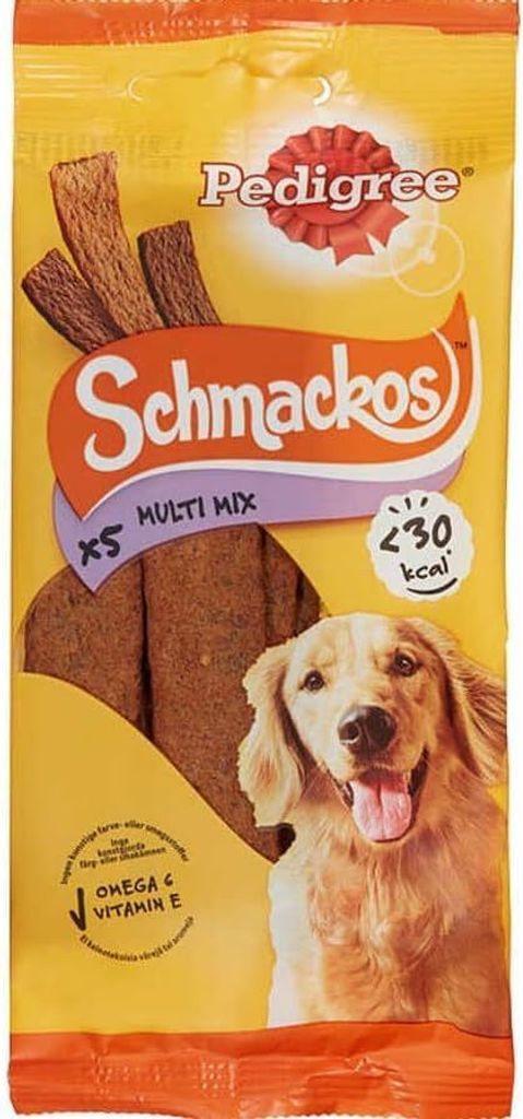 Pedigree Schmackos Leckerbissen für Hunde Aller Rassen mit Rindfleisch (15 x 36g)