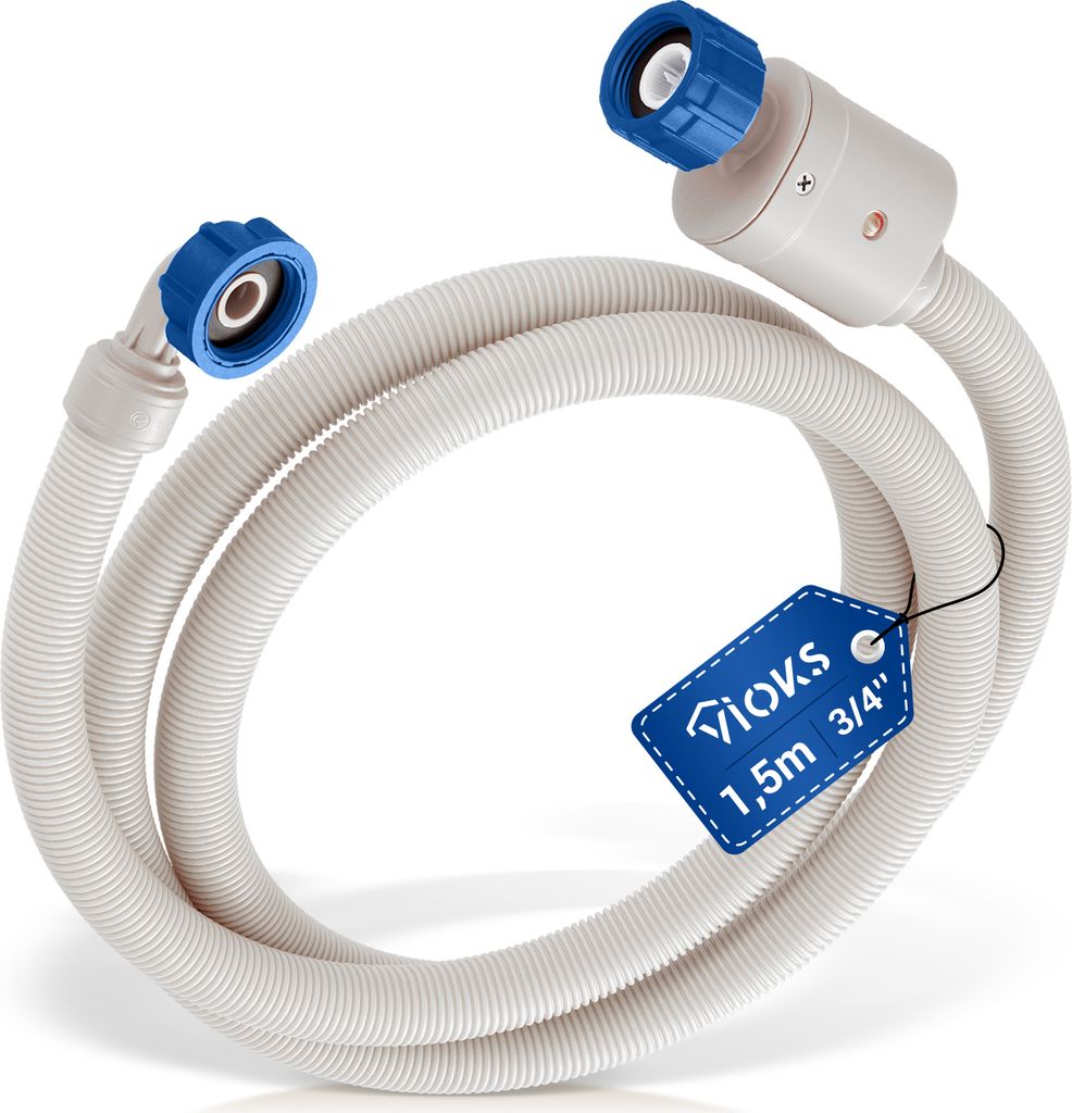 Sicherheitszulaufschlauch mit Aquastop 1,5 m 3/4 Zoll Produktbild 