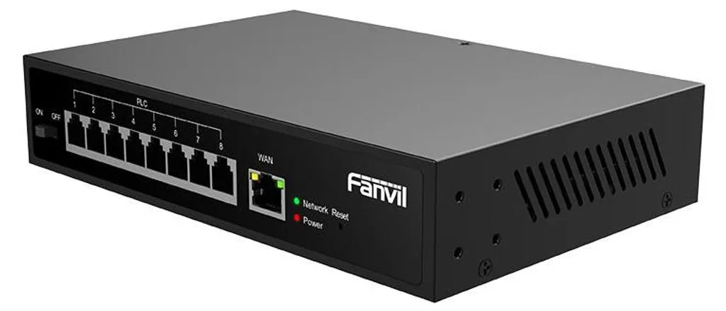 Commutateur PoE 2 fils Fanvil PN8 pour la modernisation de réseaux câblés
