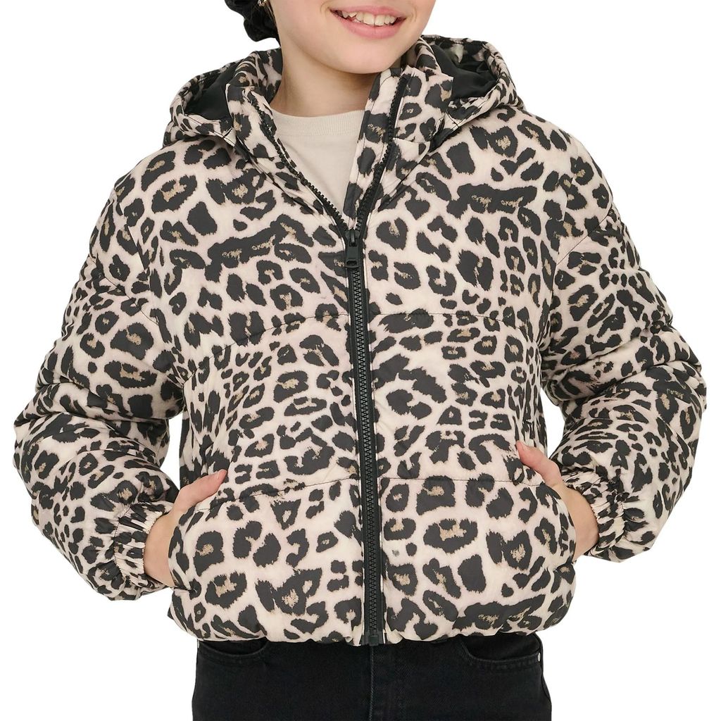 Kids Only Dalia AOP Short Puffer Winterjacke Mädchen Produktbild 