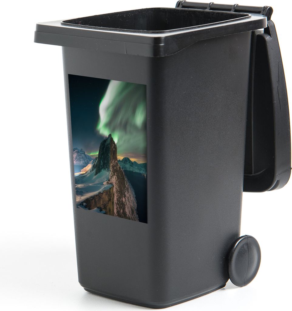 MuchoWow - Mültonnen-sticker - Sticker - Aufkleber für die Mülltonne