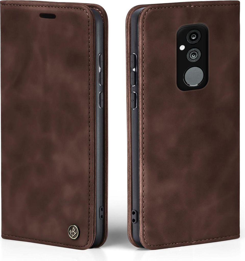 Handy Hülle für Huawei Mate 20 Lite Dunkelbraun