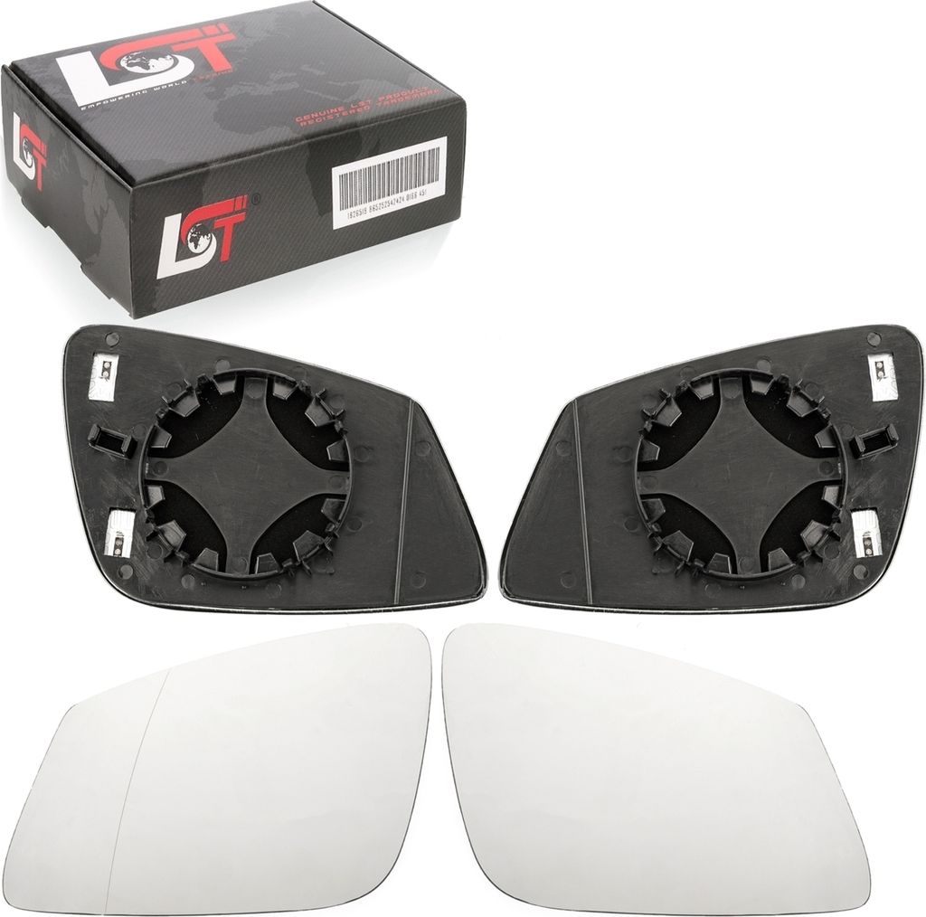 2x Seitenspiegel asphärisch konvex links rechts für BMW 1er 2 3er 4 I3 X1