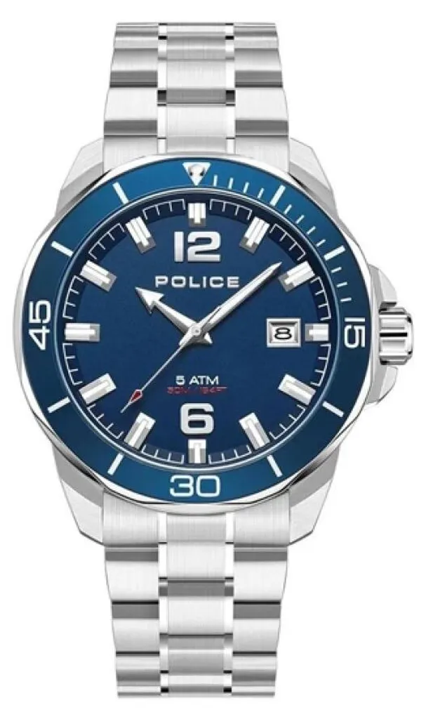 Montre Analogique Police Pewjh2228103 en Acier Inoxydable pour Homme Chic