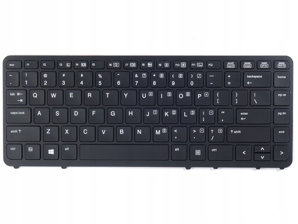 Tradebit - Tastatur für HP | Englisch US QWERTY INT | Volle Kompatibilität | Hochwertige Materialien | Modelle: EliteBook 840 850 G1 G2