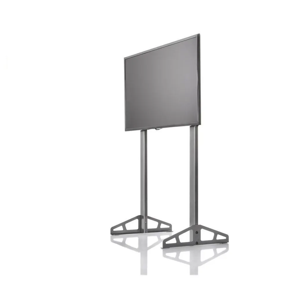 Playseat TV Stand PRO Support Écran 65 Pouces Autonome en Gris Métal